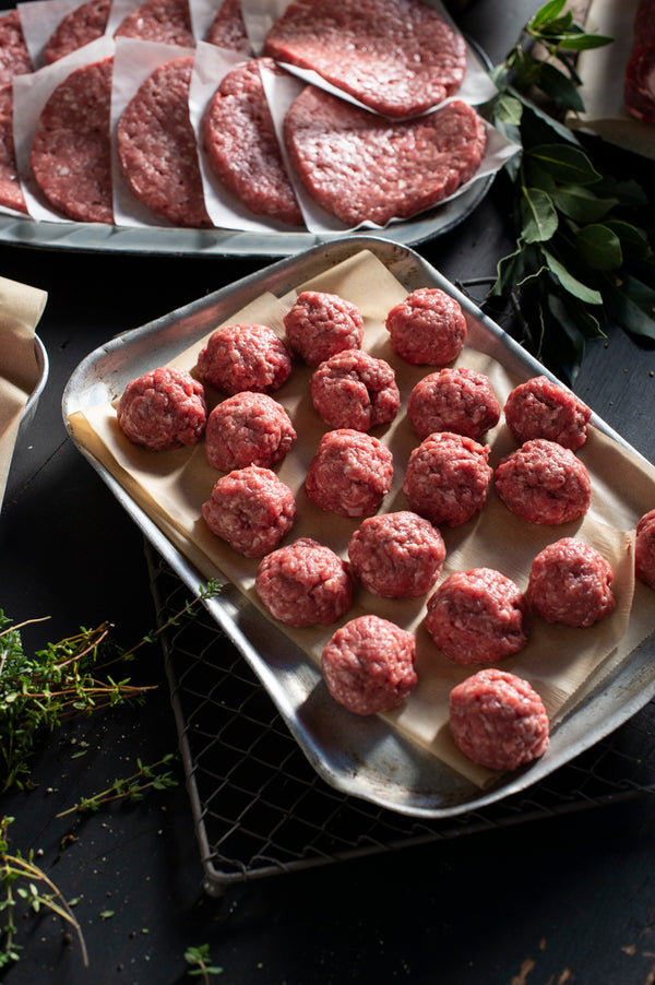 Burgers and Meatballs