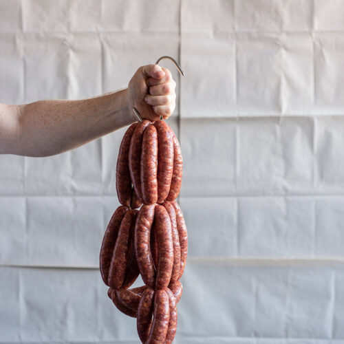 sausages-butcher-paper